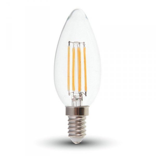 Żarówka LED V-TAC V-TAC 6W Filament E14 Świeczka VT-2127 6400K 600lm