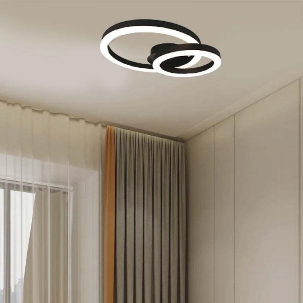Oprawa Sufitowa V-TAC 20W LED Czarna VT-7787 3000K 2130lm