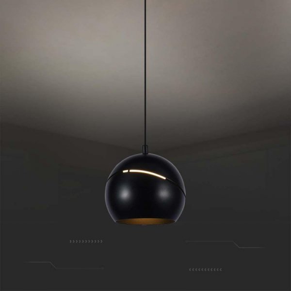 Oprawa Zwieszana V-TAC LED 8,5W 120cm Czarna VT-7796 3000K 850lm