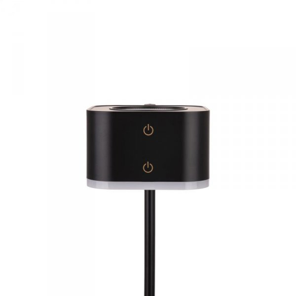 Lampka Biurkowa V-TAC 4w1 35cm Kinkiet Klips Latarka 3W LED CCT Czarna VT-10115 3000K-6000K 300lm