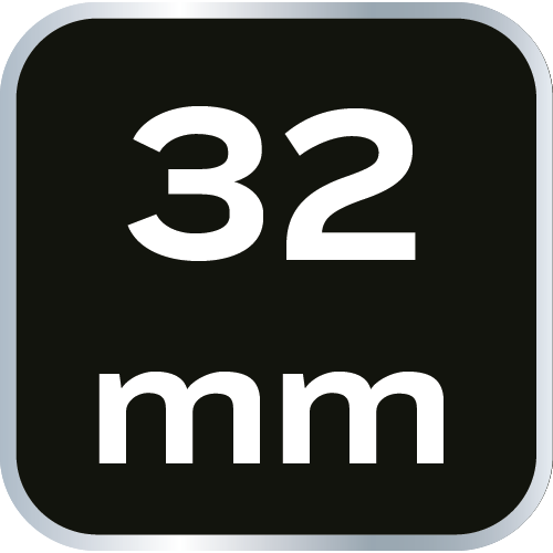 Nasadka sześciokątna długa 1/2&quot;, 32 mm, Superlock