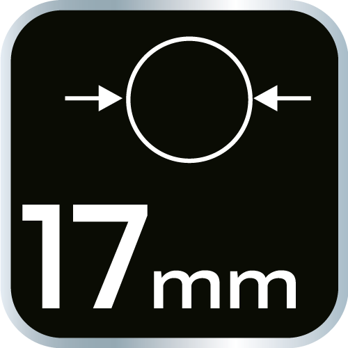 Przewód ciśnieniowy zbrojony 12 x 17 mm, 50 m