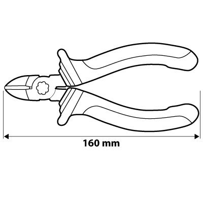 Szczypce boczne 1000V