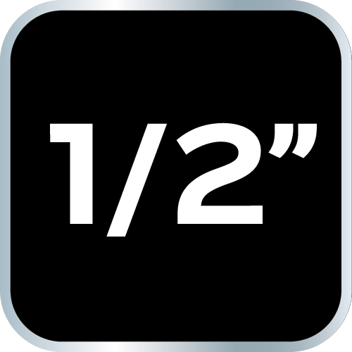 Nasadka udarowa 1/2&quot;, 21 x 38mm, Cr-Mo