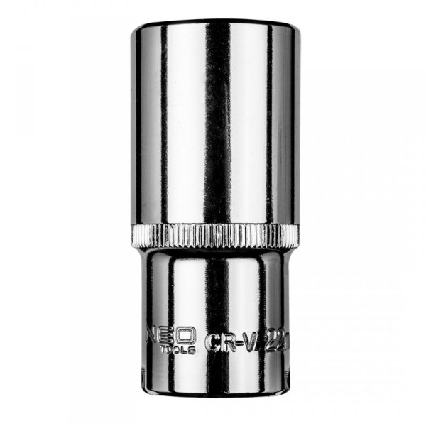 Nasadka sześciokątna 3/8&quot; długa, 22 mm