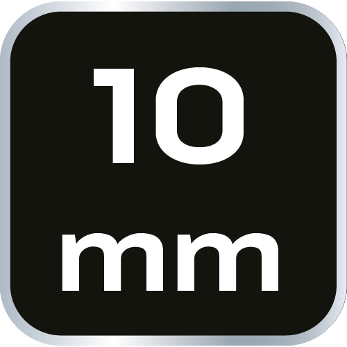 Nasadka sześciokątna 1/2&quot;, 10 mm