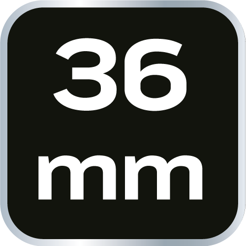 Nasadka sześciokątna długa 1/2&quot;, 36 mm