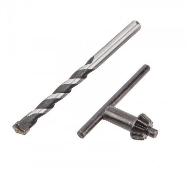 Wiertarka udarowa 550W, uchwyt kluczykowy 13 mm, obroty 0-3000 min⁻¹, walizka
