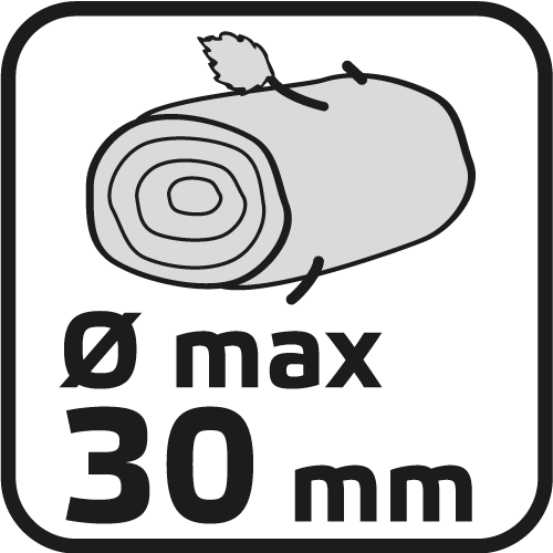Sekator do gałęzi 520 mm, średnica cięcia 30 mm, uchwyty włókno szklane