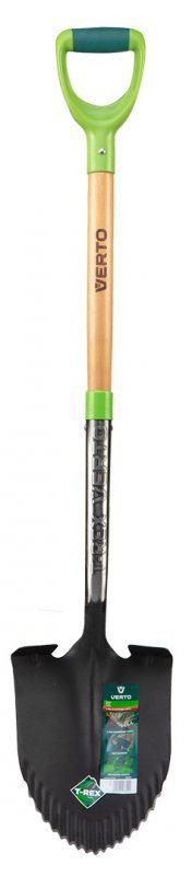 Szpadel ostry, drewniany trzonek, T-Rex (2 szt.)