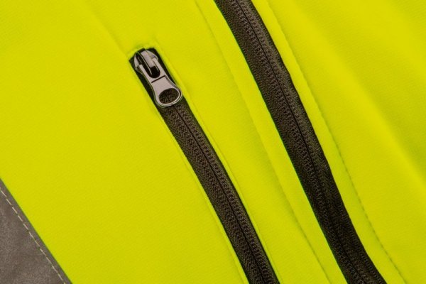 Bluza robocza ostrzegawcza, żółta, rozmiar M