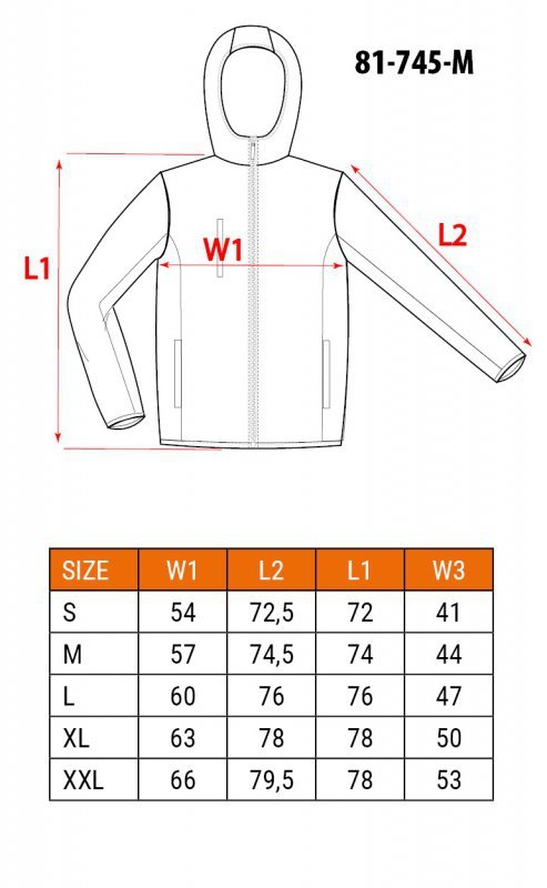 Bluza robocza ostrzegawcza, żółta, rozmiar M