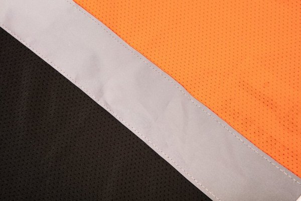 T-shirt ostrzegawczy, ciemny dół, pomarańczowy, rozmiar XXL