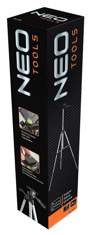 Statyw aluminiowy 1.5 m 1/4&quot; do laserów krzyżowych