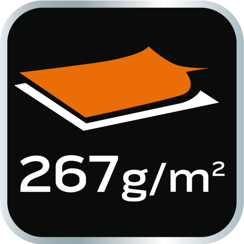 Bluza robocza biała, HD, rozmiar M/50