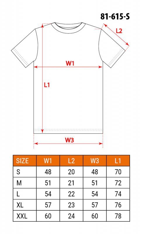 T-shirt roboczy  HD+, rozmiar S