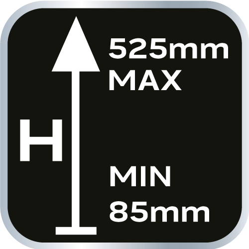 Podnośnik hydrauliczny niskoprofilowy 3T, 85 mm