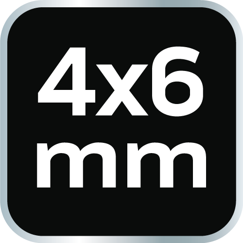 Szybkozłączka do kompresora z wyjściem na wąż 4 x 6 mm