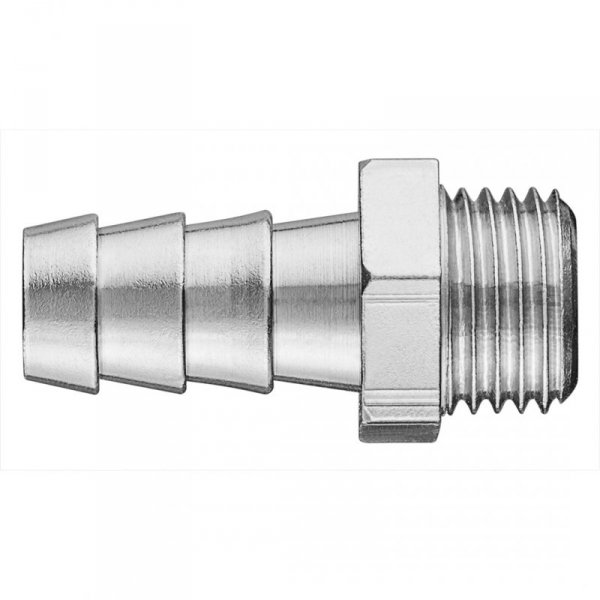 Złącze do węża 10 mm z gwintem zewnętrznym 1/4&quot;