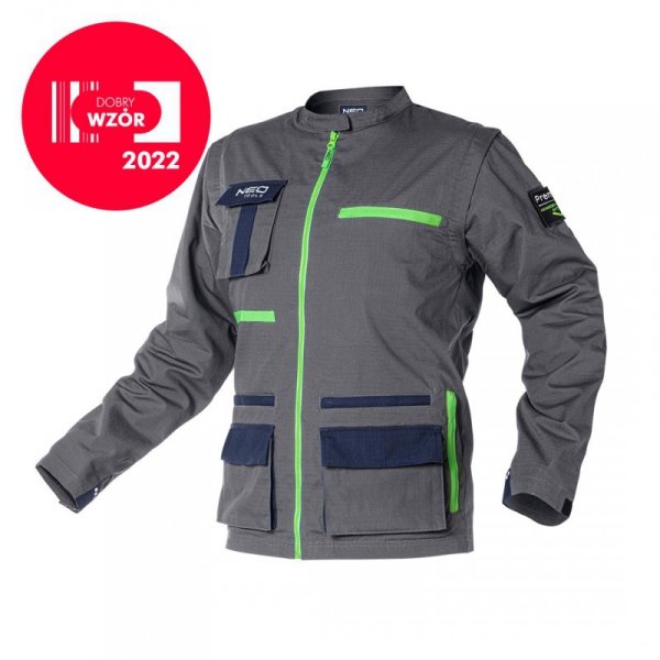 Bluza robocza PREMIUM, 100% bawełna, ripstop, rozmiar XS