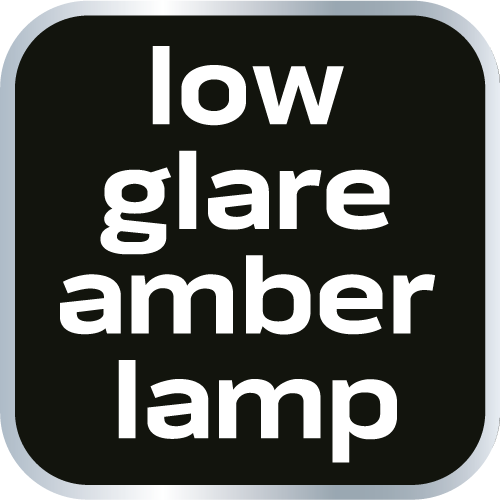 Promiennik 2000W, IP65, element grzejny low glare amber lamp
