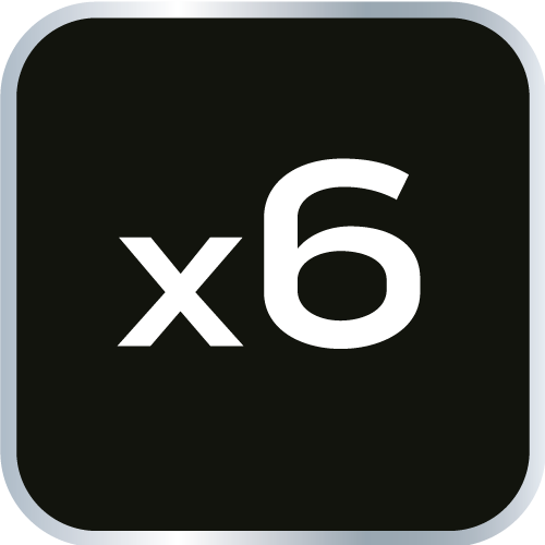 Klucze nasadowe sześciokątne - 5, 6, 8, 9, 10, 12 mm