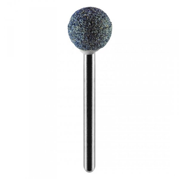 Kamień szlifierski kula 10 mm, trzpień 3.2 mm, 3 szt.