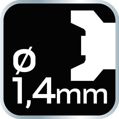 Pistolet lakierniczy górny zbiornik 0.6 l, dysza 1.4 mm, HVLP
