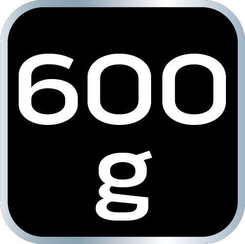 Siekiera 600g, trzonek z włókna szklanego