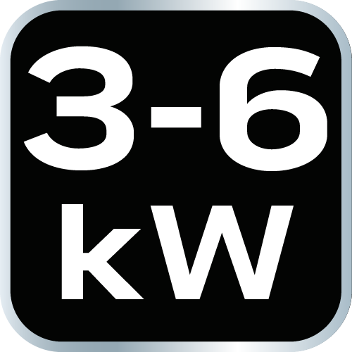Zestaw do lutowania 3-6kW, 3 palniki