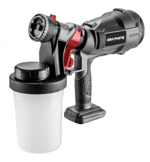 Pistolet natryskowy HVLP Energy+ 18V, Li-Ion, bez akumulatora