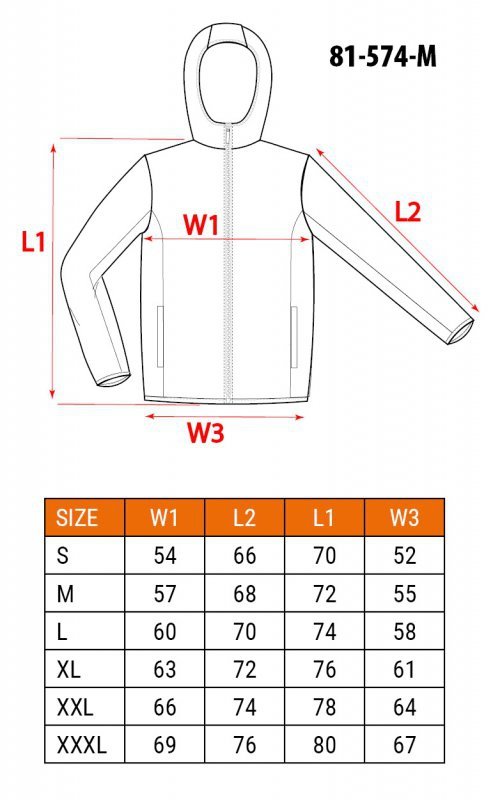 Kurtka robocza Warm, rozmiar M