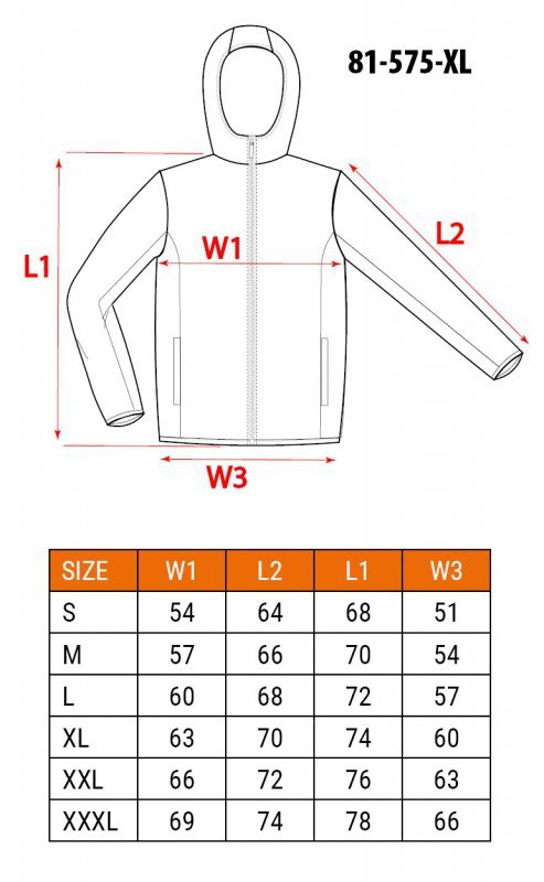 Kurtka robocza Outdoor, dobby, rozmiar XL