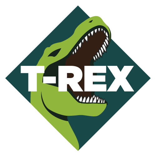 Szpadel prosty, trzonek z włókna szklanego, T-Rex