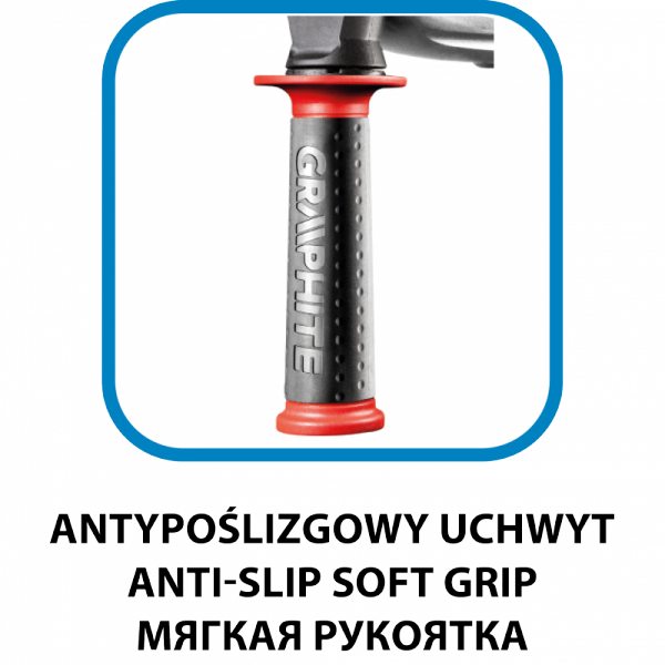 Młotowiertarka SDS+ 800W, walizka