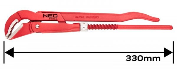 Klucz do rur typ &quot;45&quot;, 1.0&quot;, 330 mm