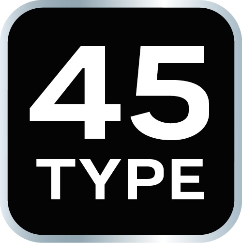 Klucz do rur typ &quot;45&quot;, 1.5&quot;, 420 mm