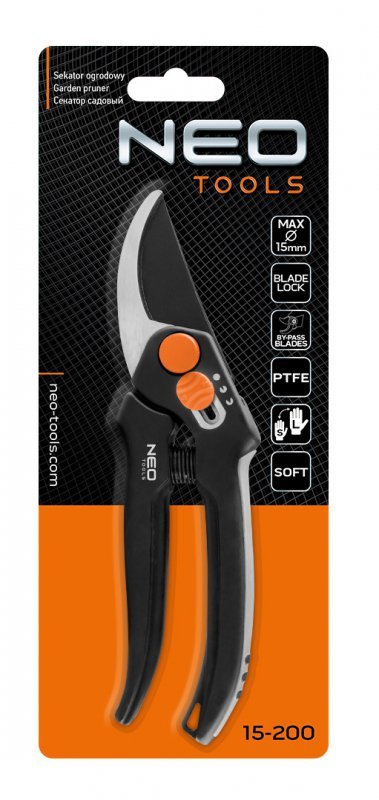Sekator by-pass 185 mm, zakres do 15 mm, regulowany rozstaw