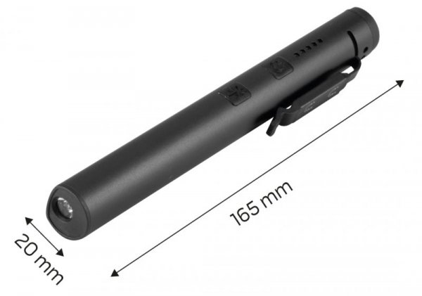 Lampa inspekcyjna 450 lm COB LED + laser + UV + latarka 4 w 1