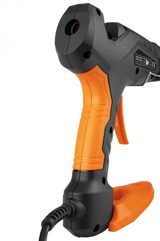 Zestaw: pistolet klejowy 11 mm, 60/100W, 12 wkładów klejowych, 3 ochraniacze palców, etui