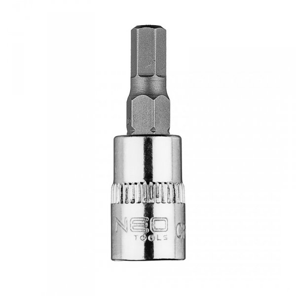 Końcówka sześciokątna H5 na nasadce 1/4&quot;, krótka, 37 mm