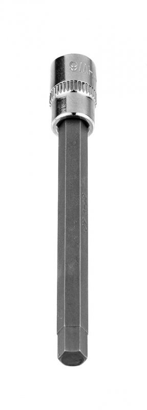 Końcówka sześciokątna H6 na nasadce 1/4&quot;, długa, 87 mm