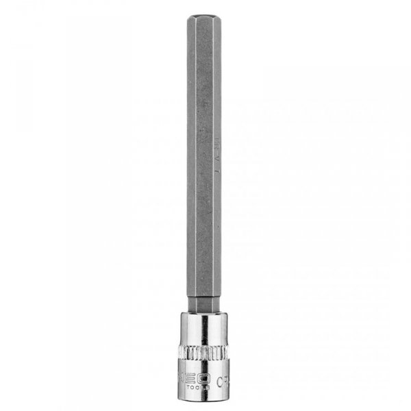 Końcówka sześciokątna H7 na nasadce 1/4&quot;, długa, 87 mm