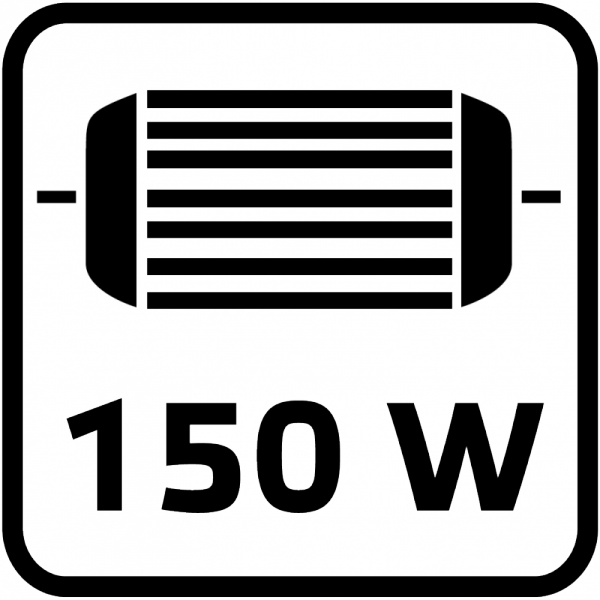 Szlifierka oscylacyjna 150W, stopa 90 x 187 mm