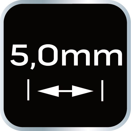 Krzyżyki dystansowe 5.0 mm, 100 szt.