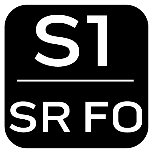 Trzewiki skórzane S1 SRC, stalowy podnosek, rozmiar 40