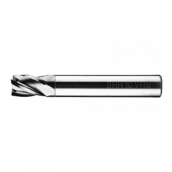 Frez węglikowy Baildon DIN 6527 K FWP4K 10 mm, VHM TiAlN, Z4, 66-11 mm