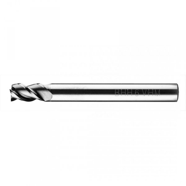 Frez węglikowy Baildon DIN 6527 K FWP3A 5 mm, VHM TiAlN, Z3, 54-6 mm
