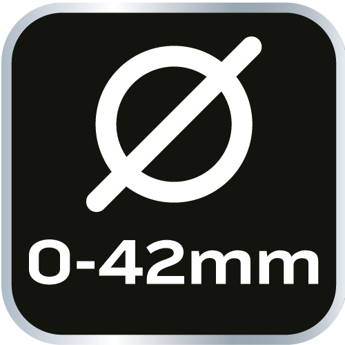Obcinak do rur z tworzyw 0-42mm