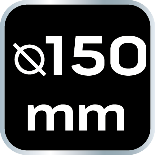 Pad polerski 150 x 150 mm x 25 mm, gąbka ścierna